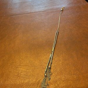 Silver necklace 40” chain approximately